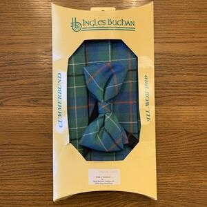 Ingles Buchan Mens Adjustable Scottish Cummerbund & Bow Tie Tartan Plaid Duncan